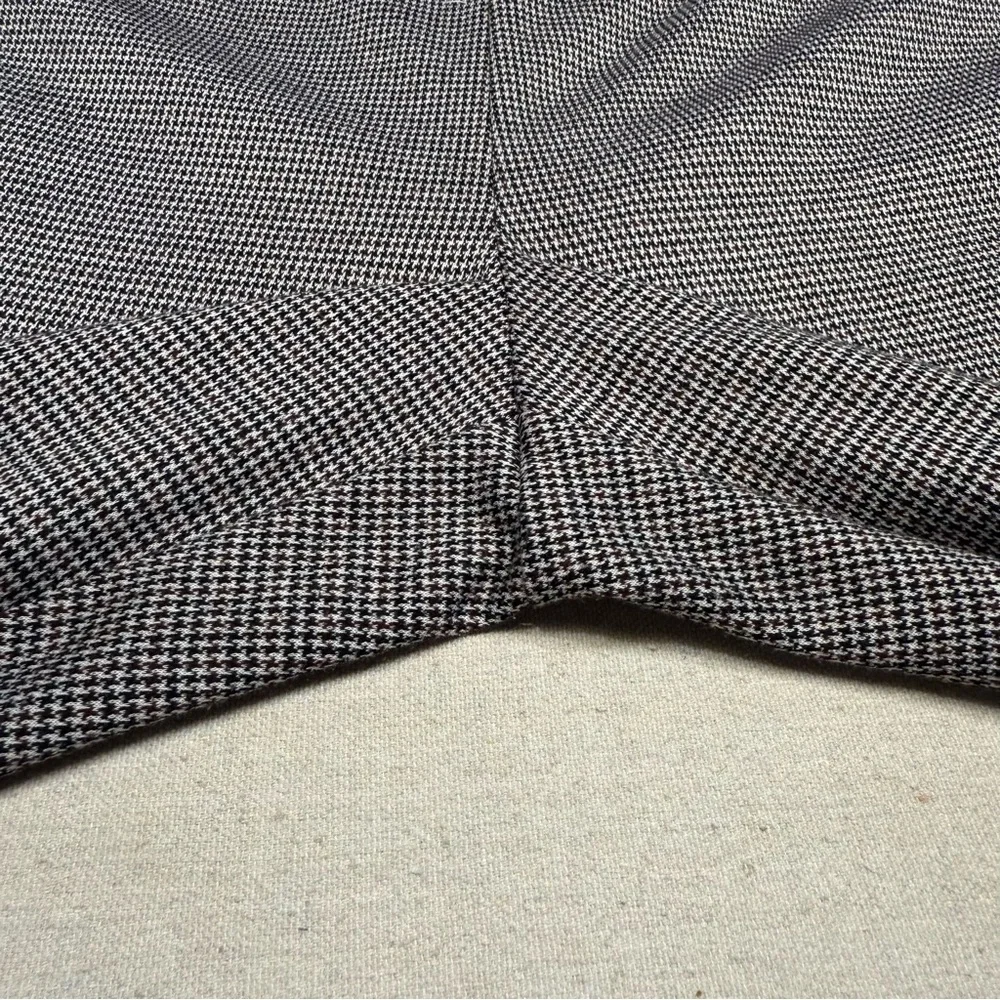 a new day Women’s Gray Patterned Pants - Size Medium- Gray, Black & Burgundy